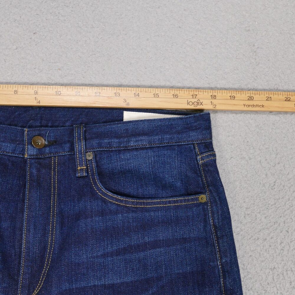 Rag & Bone Jeans Mens 34x29 Dark Wash Denim Fit 2 Slim - Picture 12 of 16